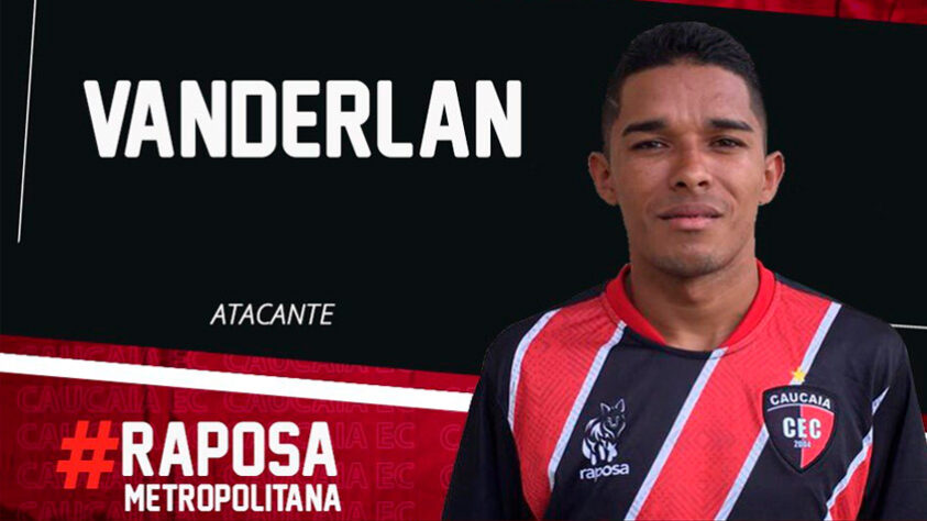 Vanderlan, jogador do Caucaia | 5 gols