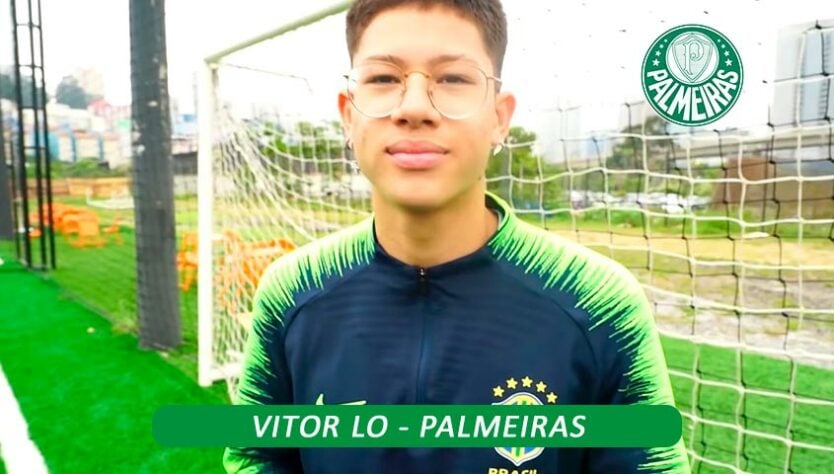 Vitor Lo, do canal "Banheiristas", é torcedor do Palmeiras.
