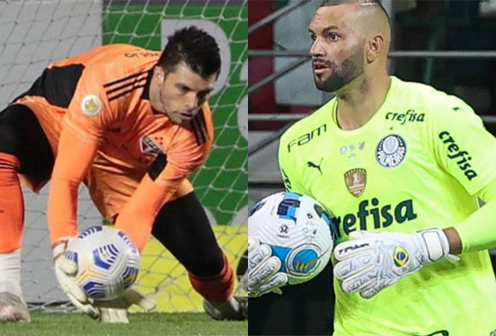 Tiago Volpi (São Paulo) x Weverton (Palmeiras)