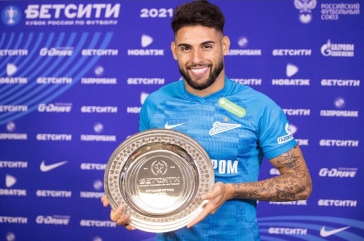 14º lugar: Yuri Alberto (atacante) - Saiu do Internacional para o Zenit (RUS) em 2022 - Valor: 25 milhões de euros