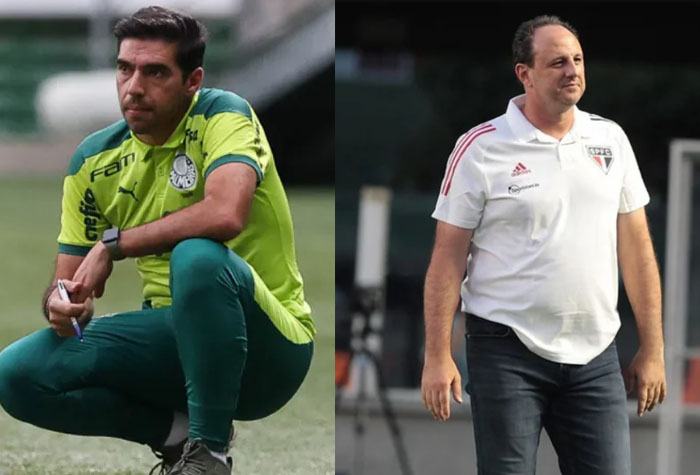 Rogério Ceni (São Paulo) x Abel Ferreira (Palmeiras)