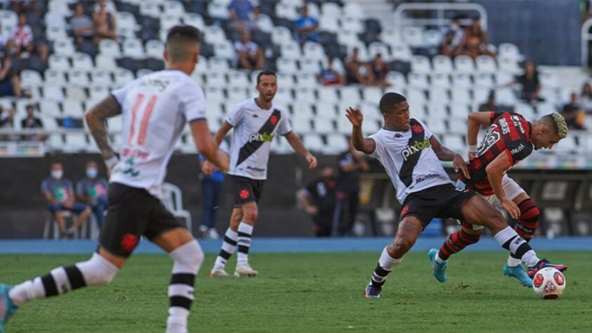 Foi sofrido, mas o Flamengo venceu o clássico com o Vasco por 2 a 1, neste domingo, com gols de Filipe Luís no início e De Arrascaeta já nos minutos finais. Veja as notas do LANCE! (por Luiza Sá - luizasa@lancenet.com.br)