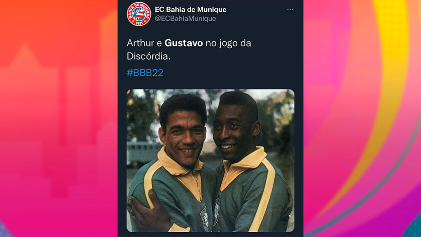 Treta entre Jade, Arthur e Gustavo: 'Jogo da Discórdia' no BBB rende memes relacionados a futebol.