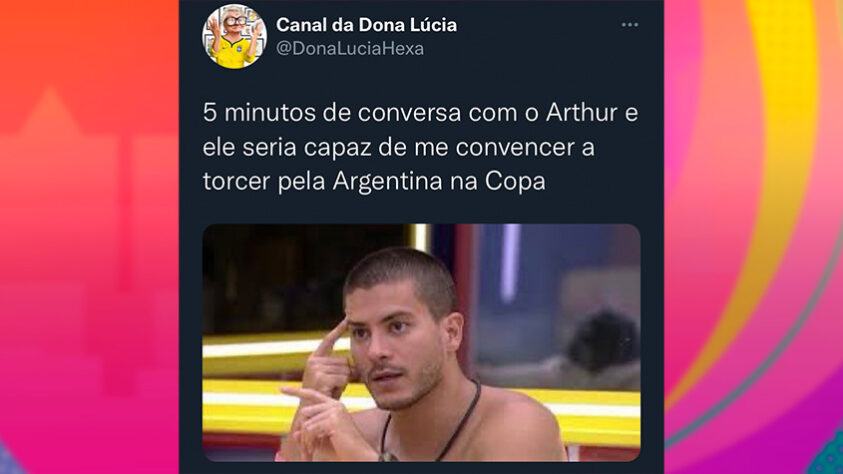 Treta entre Jade, Arthur e Gustavo: 'Jogo da Discórdia' no BBB rende memes relacionados a futebol.