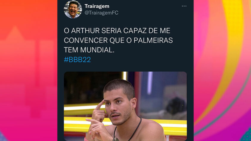 Treta entre Jade, Arthur e Gustavo: 'Jogo da Discórdia' no BBB rende memes relacionados a futebol.