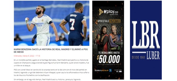 El Periodico Deportivo (Espanha) demonstrou encantamento com a atuação histórica de Benzema.