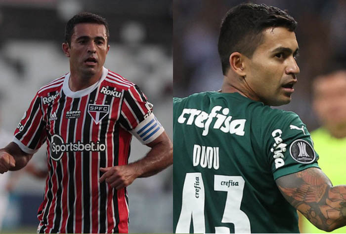 Eder (São Paulo) x Dudu (Palmeiras)