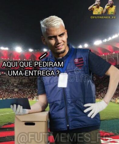 Flamengo 2 x 1 Vasco: torcedores fazem memes com Andreas Pereira após vacilo do jogador  no clássico.