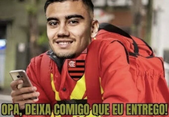 Após nova falha, desta vez contra o Vasco, Andreas Pereira voltou a ser alvo de memes.