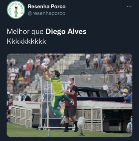 Diego Alves não escapa de memes dos torcedores após erros decisivos pelo Cariocão.