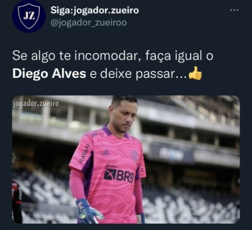 Diego Alves não escapa de memes dos torcedores após erros decisivos pelo Cariocão.