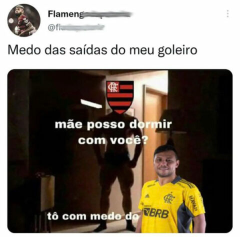 Diego Alves não escapa de memes dos torcedores após erros decisivos pelo Cariocão.