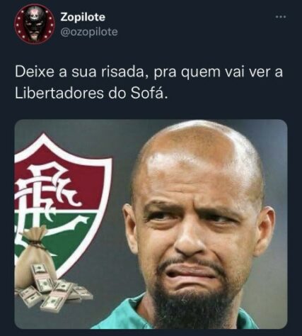 Faz o L de eLiminado, Virgem das Américas e provocações a Felipe Melo: Fluminense vira piada e sofre com memes após eliminação precoce na Libertadores.