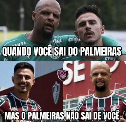 Web não perdoa Felipe Melo em memes após adeus precoce do Fluminense na Libertadores.