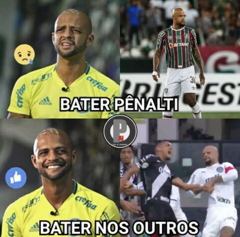 Web não perdoa Felipe Melo em memes após adeus precoce do Fluminense na Libertadores.