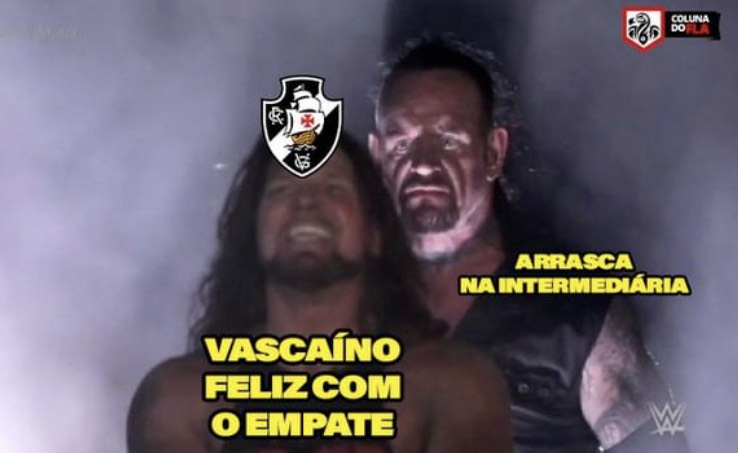 Memes do Clássico dos Milhões: Flamengo venceu o Vasco no último encontro entre as duas equipes.