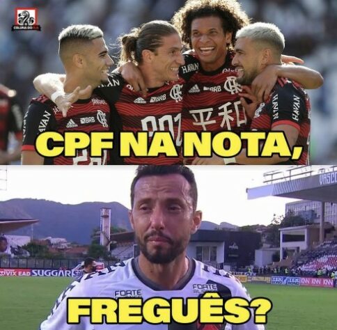 Memes do Clássico dos Milhões: Flamengo venceu o Vasco no último encontro entre as duas equipes.