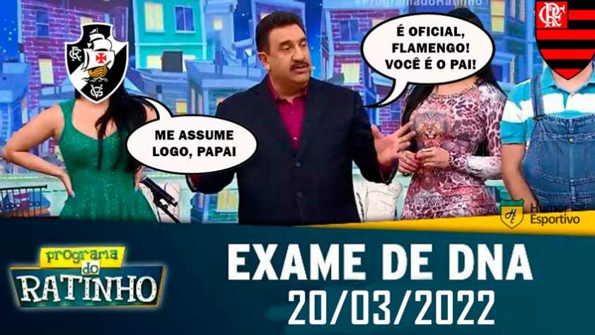 Com gol único de Arão, equipe rubro-negra venceu o Vasco novamente e garantiu vaga na final do Campeonato Carioca contra Fluminense ou Botafogo. Nas redes sociais, flamenguistas fizeram memes com o rival. Confira! (Por Humor Esportivo)