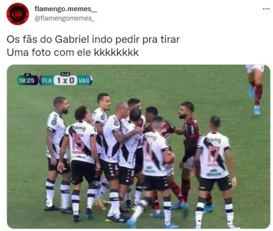 Rubro-negros fazem memes após vencer e eliminar o Vasco da Gama no Cariocão.