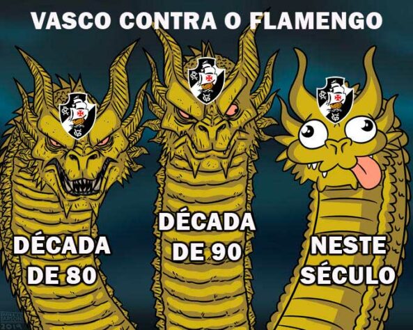 Rubro-negros fazem memes após vencer e eliminar o Vasco da Gama no Cariocão.