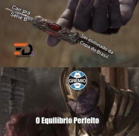 Copa do Brasil: os melhores memes da eliminação do Grêmio para o Mirassol.