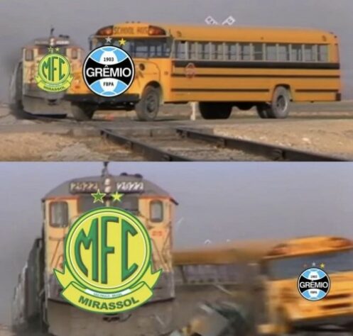 Copa do Brasil: os melhores memes da eliminação do Grêmio para o Mirassol.