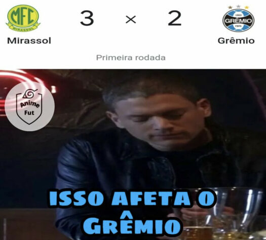 Copa do Brasil: os melhores memes da eliminação do Grêmio para o Mirassol.