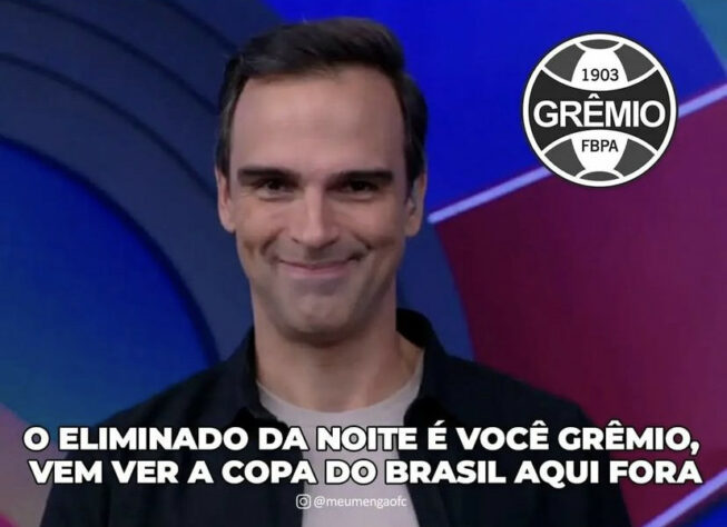 Copa do Brasil: os melhores memes da eliminação do Grêmio para o Mirassol.