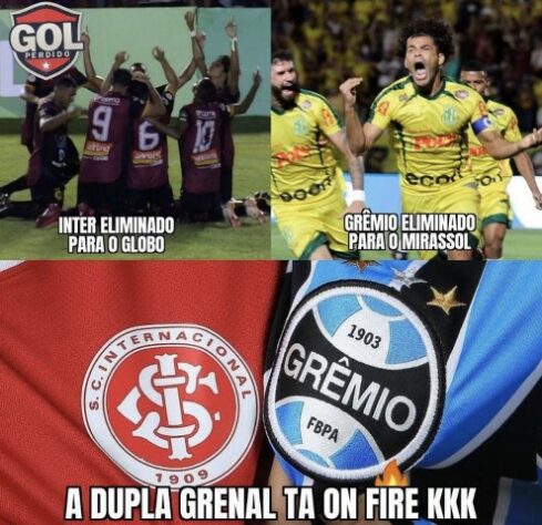 Copa do Brasil: eliminado pelo Globo, Internacional sofre com memes nas redes sociais.