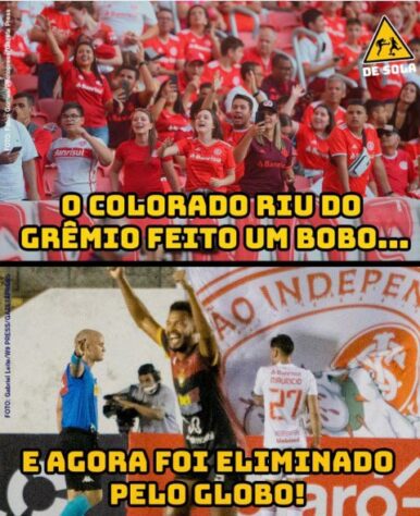 Copa do Brasil: eliminado pelo Globo, Internacional sofre com memes nas redes sociais.