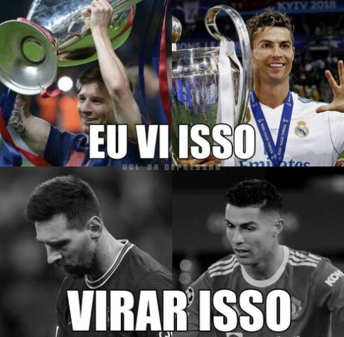 Champions League: queda do Manchester United gera memes com Cristiano Ronaldo, Maguire e até Lionel Messi.