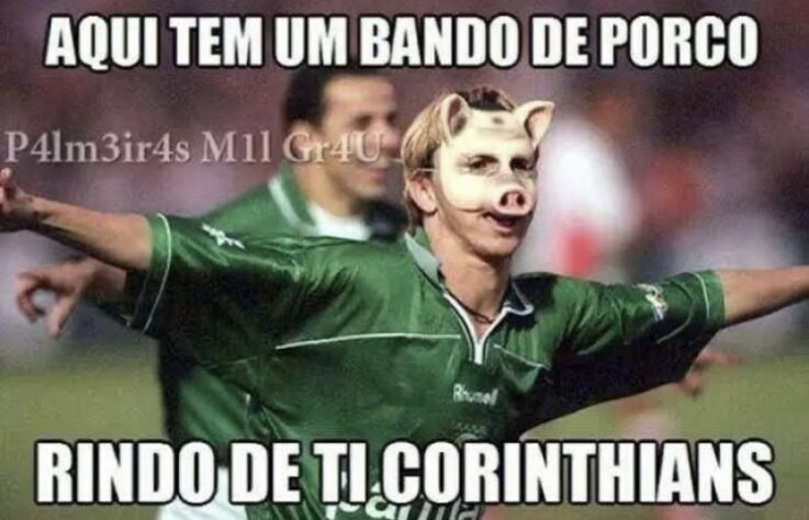 Rei dos Clássicos? Torcedores do Palmeiras fazem memes após vitória diante do Corinthians.