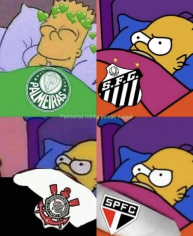 Rei dos Clássicos? Torcedores do Palmeiras fazem memes após vitória diante do Corinthians.