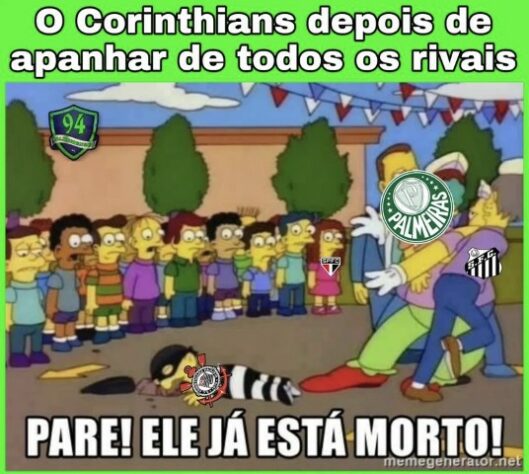 Rei dos Clássicos? Torcedores do Palmeiras fazem memes após vitória diante do Corinthians.