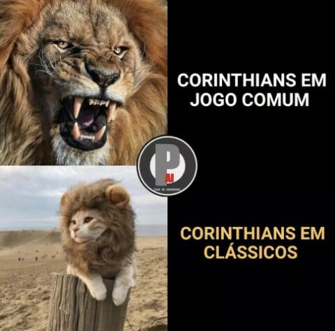 Rei dos Clássicos? Torcedores do Palmeiras fazem memes após vitória diante do Corinthians.