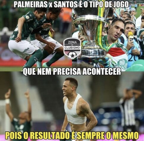 Brasileirão: os melhores memes de Santos 0 x 1 Palmeiras