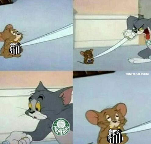 Paulistão: Santos perde novamente para o Palmeiras e sofre com memes na web.