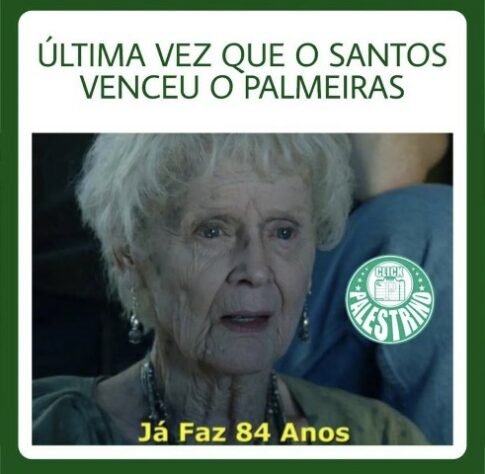 Brasileirão: os melhores memes de Santos 0 x 1 Palmeiras