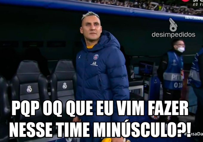 Champions League: os melhores memes da eliminação do Paris Saint-Germain para o Real Madrid.