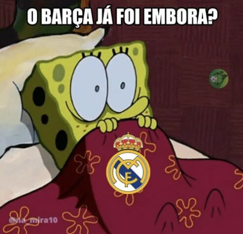 Vexame do Real Madrid diante do Barcelona rendeu zoeiras nas redes sociais.