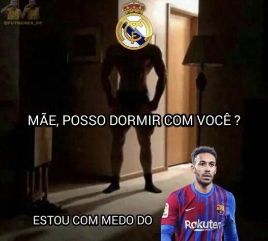 Vexame do Real Madrid diante do Barcelona rendeu zoeiras nas redes sociais.