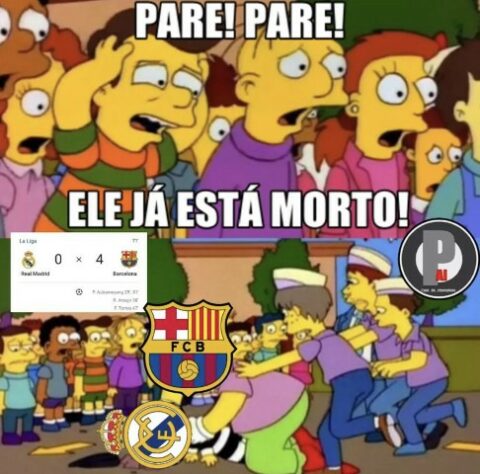 Vexame do Real Madrid diante do Barcelona rendeu zoeiras nas redes sociais.