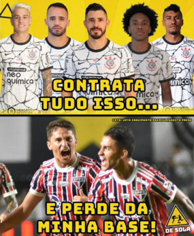 Paulistão: os melhores memes da vitória do São Paulo sobre o Corinthians no Morumbi.