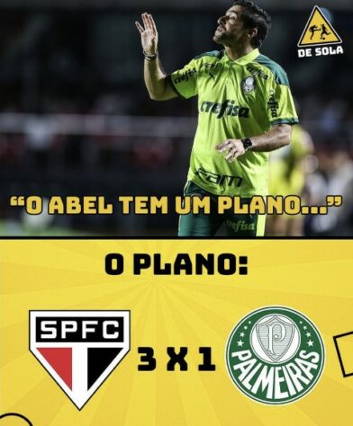 Os melhores memes de São Paulo 3 x 1 Palmeiras pela final do Paulistão.