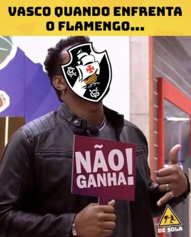 Rubro-negros fazem memes após vencer e eliminar o Vasco da Gama no Cariocão.