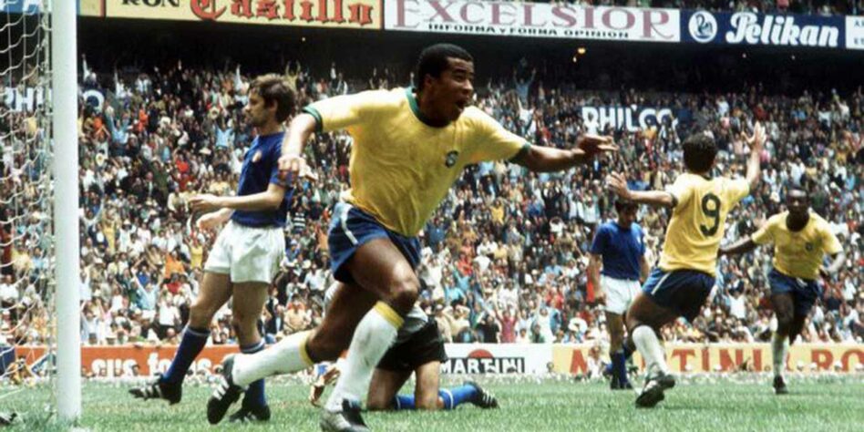 8º lugar - Jairzinho: 33 gols em 81 jogos pela Seleção