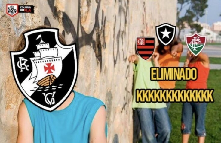 Equipe comandada por Zé Ricardo empatou por 1 a 1 nos 90 minutos e acabou derrotada nos pênaltis (4 a 2) para o time que briga contra o rebaixamento no Campeonato Baiano. Vexame do time carioca foi prato cheio para provocações dos rivais nas redes sociais. Confira na galeria! (Por Humor Esportivo)