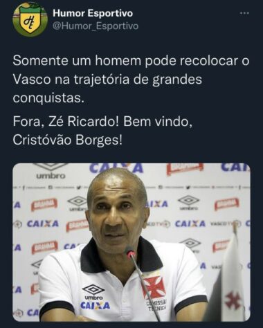 Eliminado da Copa do Brasil pela Juazeirense , Vasco é alvo de memes nas redes sociais.