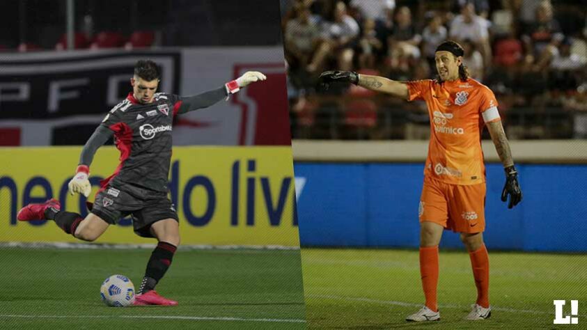 Tiago Volpi (São Paulo) x Cássio (Corinthians) 