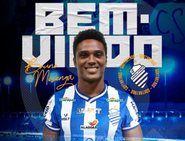 FECHADO - o atacante Bruno Mezenga foi anunciado nas redes sociais do CSA e vai reforçar o clube.